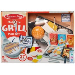 Set de joacă Melissa & Doug Spin Master - Flip and Fry Grill 27 piese 3 ani+