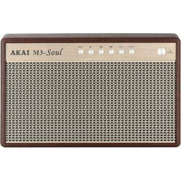 Boxa portabila Boxa Portabila Activa Akai M3 Soul Coffee, 20W, Bluetooth, USB, Aux in, functie incarcare dispozitive mobile, Maro + Bej