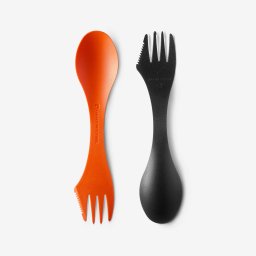 Tacâmuri de trekking 3 în 1, furculiță, cuțit, lingură, Spork original