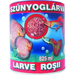 Bio-Lio larve roşii pentru peşti de acvariu 825 ml