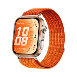 HUAWEI WATCH FIT 5 Pro Gradient Orange Nylon Strap