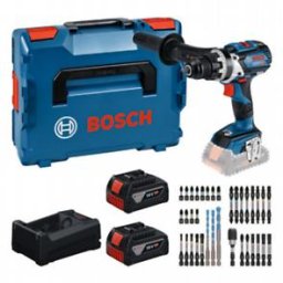0615A500E3 Trusă de scule: GSR 18V-110 C + 2x GBA 5.0Ah + GAL 12V/18V-80 + set de biţi