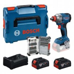 0615A500DY PRO Trusă de scule: GDX 18V-285 + 1 x GBA 18V 5.0Ah + GAL 18V-80 + set de 31 de biţi
