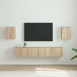 Dulap TV de perete 2 pcs Sonoma 30 x 31 x 40 cm Lemn compozit GartenMobel Dekor