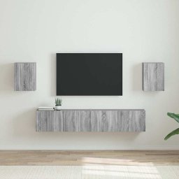 Dulap TV de perete Pe perete 2 pcs Gri Sonoma 30 x 31 x 40 cm GartenMobel Dekor