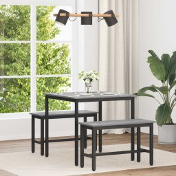 Mese de sufragerie 80 x 80 x 75 cm METAL GartenMobel Dekor