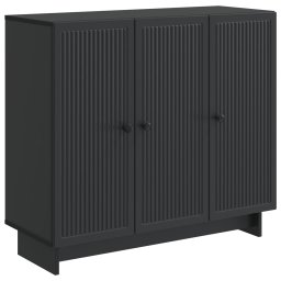 Bufet Negru 89 x 34,5 x 80 cm Lemn prelucrat GartenMobel Dekor