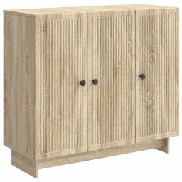 Bufet Stejar Sonoma 89 x 34,5 x 80 cm Lemn prelucrat GartenMobel Dekor