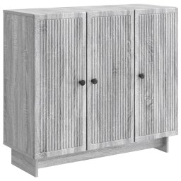 Bufet Sonoma gri 89 x 34,5 x 80 cm Lemn prelucrat GartenMobel Dekor