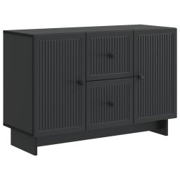 Bufet cu sertar Negru 89 x 34,5 x 60 cm Lemn prelucrat GartenMobel Dekor