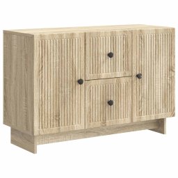 Bufet cu sertar Stejar Sonoma 89 x 34,5 x 60 cm Lemn prelucrat GartenMobel Dekor