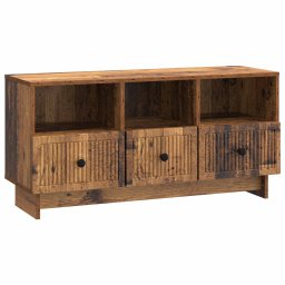 Cabinet TV Lemn vechi 102 x 34,5 x 50 cm Lemn prelucrat GartenMobel Dekor