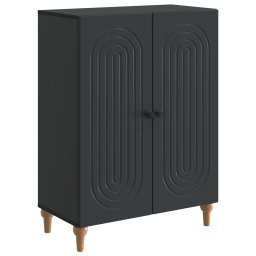 Bufet Negru 66 x 34,5 x 90 cm Lemn prelucrat GartenMobel Dekor