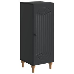 Bufet Negru 33 x 34,5 x 90 cm Lemn prelucrat GartenMobel Dekor