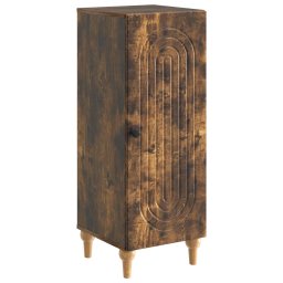 Bufet Stejar fumuriu 33 x 34,5 x 90 cm Lemn prelucrat GartenMobel Dekor