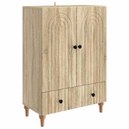 Bufet cu sertar Stejar Sonoma 66 x 34,5 x 95 cm Lemn prelucrat GartenMobel Dekor