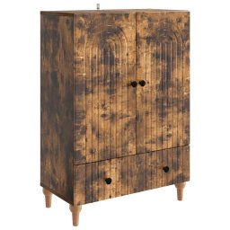 Bufet cu sertar Stejar fumuriu 66 x 34,5 x 95 cm Lemn prelucrat GartenMobel Dekor