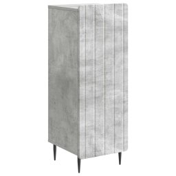 Bufet Gri Beton 34,5 x 33 x 92 cm Lemn prelucrat GartenMobel Dekor