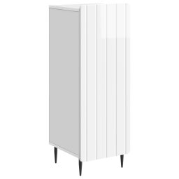Bufet Alb foarte lucios 34,5 x 33 x 92 cm Lemn prelucrat GartenMobel Dekor