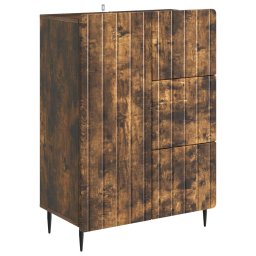 Bufet Stejar fumuriu 66 x 34,5 x 91,5 cm Lemn prelucrat GartenMobel Dekor