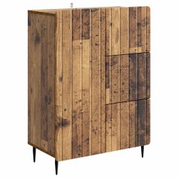 Bufet cu sertar Lemn vechi 66 x 34,5 x 91,5 cm Lemn prelucrat GartenMobel Dekor