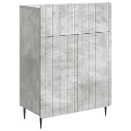 Bufet cu sertar Gri Beton 66 x 34,5 x 92 cm Lemn prelucrat GartenMobel Dekor