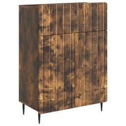 Bufet cu sertar Stejar fumuriu 66 x 34,5 x 92 cm Lemn prelucrat GartenMobel Dekor