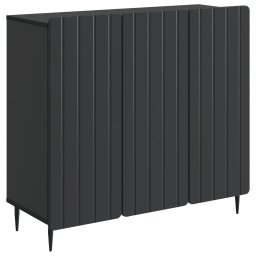 Bufet Negru 89 x 34,5 x 82 cm Lemn prelucrat GartenMobel Dekor