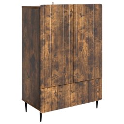 Bufet cu sertar Stejar fumuriu 66 x 34,5 x 97 cm Lemn prelucrat GartenMobel Dekor