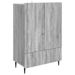 Bufet cu sertar Sonoma gri 66 x 34,5 x 97 cm Lemn prelucrat GartenMobel Dekor