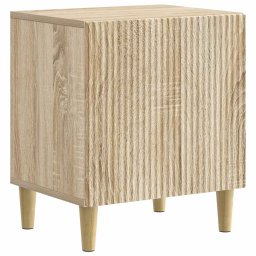 Noptiera dormitor stejar sonoma 43x34,5x50 cm din lemn prelucrat