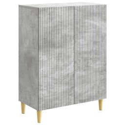 Bufet Gri Beton 66 x 34,5 x 90 cm Lemn prelucrat GartenMobel Dekor