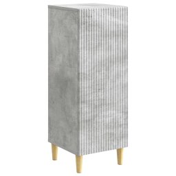 Bufet Gri Beton 33 x 34,5 x 90 cm Lemn prelucrat GartenMobel Dekor