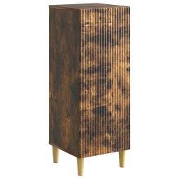 Bufet Stejar fumuriu 33 x 34,5 x 90 cm Lemn prelucrat GartenMobel Dekor