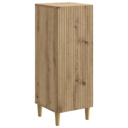 Bufet Stejar Artizanal 33 x 34,5 x 90 cm Lemn prelucrat GartenMobel Dekor