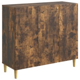 Bufet Stejar fumuriu 89 x 34,5 x 80 cm Lemn prelucrat GartenMobel Dekor