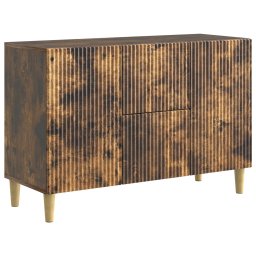 Bufet cu sertar Stejar fumuriu 89 x 34,5 x 60 cm Lemn prelucrat GartenMobel Dekor