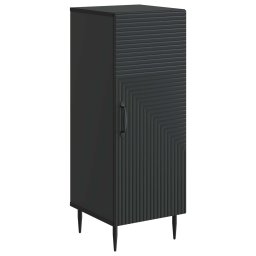 Bufet Negru 33 x 34,5 x 89,5 cm Lemn prelucrat GartenMobel Dekor