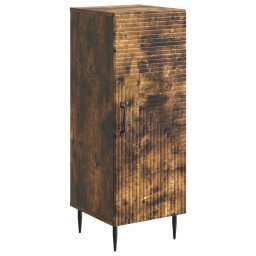 Bufet Stejar fumuriu 33 x 34,5 x 89,5 cm Lemn prelucrat GartenMobel Dekor