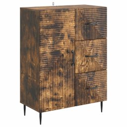 Bufet Stejar fumuriu 66 x 34,5 x 89,5 cm Lemn prelucrat GartenMobel Dekor