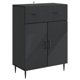 Bufet cu sertar Negru 66 x 34,5 x 89,5 cm Lemn prelucrat GartenMobel Dekor