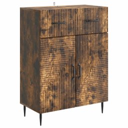 Bufet Stejar fumuriu 66 x 34,5 x 89,5 cm Lemn prelucrat GartenMobel Dekor