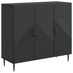 Bufet Negru 89 x 34,5 x 80 cm Lemn prelucrat GartenMobel Dekor
