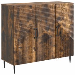 Bufet Stejar fumuriu 89 x 34,5 x 80 cm Lemn prelucrat GartenMobel Dekor