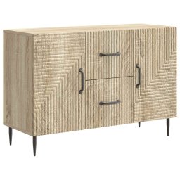 Bufet cu sertar Stejar Sonoma 89 x 34,5 x 60 cm Lemn prelucrat GartenMobel Dekor