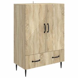 Bufet cu sertar Stejar Sonoma 66 x 34,5 x 95 cm Lemn prelucrat GartenMobel Dekor