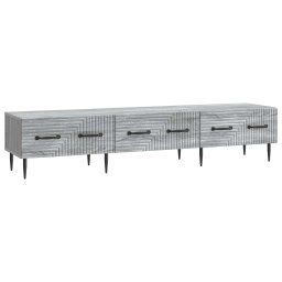 Cabinet TV Sonoma gri 147 x 34,5 x 30 cm Lemn prelucrat GartenMobel Dekor