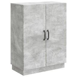 Bufet Gri Beton 66 x 34,5 x 87 cm Lemn prelucrat GartenMobel Dekor
