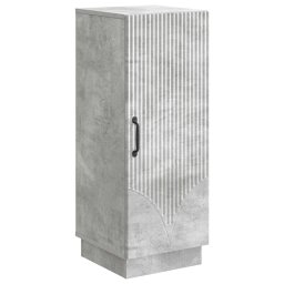 Bufet Gri Beton 33 x 34,5 x 87 cm Lemn prelucrat GartenMobel Dekor