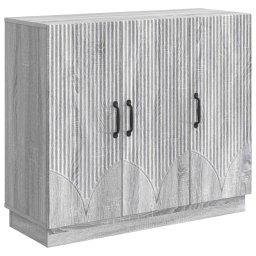 Bufet Sonoma gri 89 x 34,5 x 77 cm Lemn prelucrat GartenMobel Dekor
